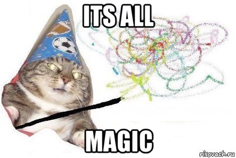 its all magic, Мем Вжух