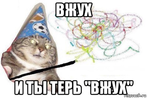 вжух и ты терь "вжух", Мем Вжух