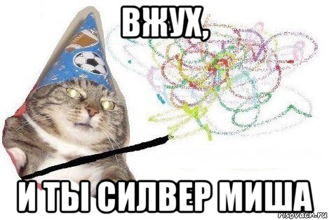 вжух, и ты силвер миша, Мем Вжух