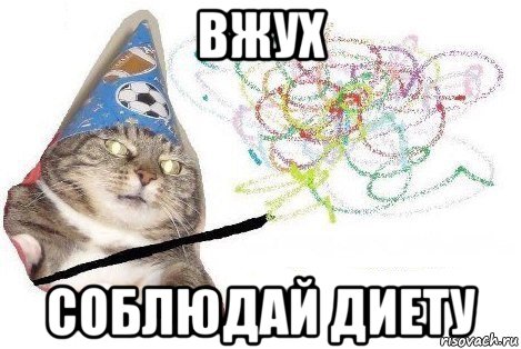 вжух соблюдай диету, Мем Вжух