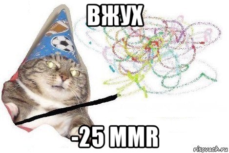 вжух -25 mmr, Мем Вжух