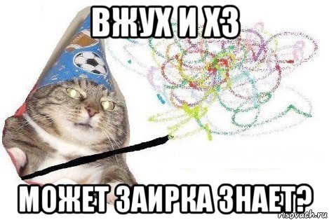 вжух и хз может заирка знает?, Мем Вжух