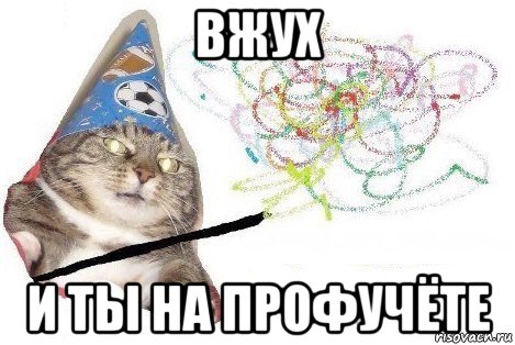 вжух и ты на профучёте, Мем Вжух