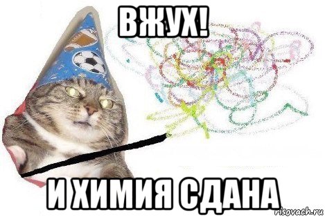 вжух! и химия сдана