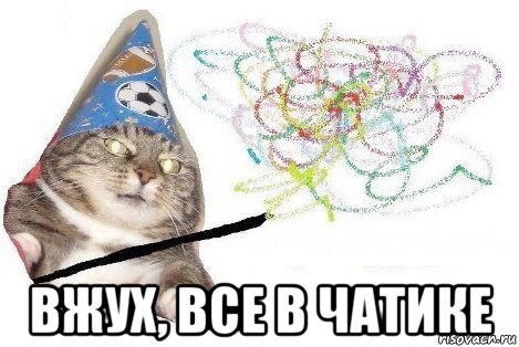  вжух, все в чатике, Мем Вжух