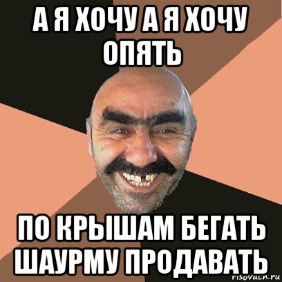 а я хочу а я хочу опять по крышам бегать шаурму продавать, Мем Я твой дом труба шатал