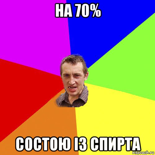 на 70% состою із спирта, Мем Чоткий паца