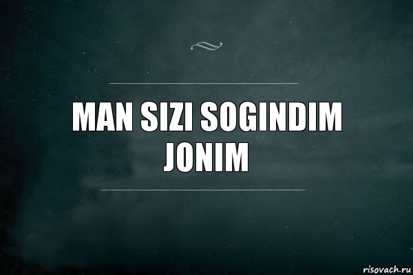 Man sizi sogindim jonim, Комикс Игра Слов