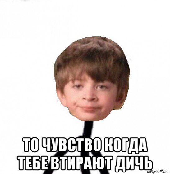  то чувство когда тебе втирают дичь