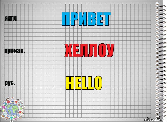 привет хеллоу hello, Комикс  Перевод с английского