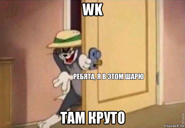 wk там круто, Мем    Ребята я в этом шарю