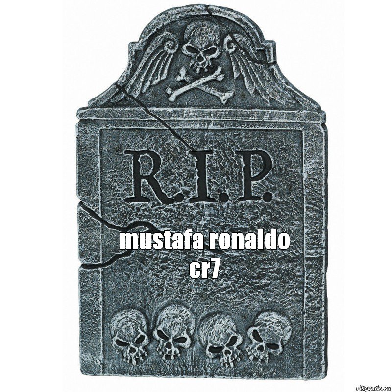 mustafa ronaldo cr7, Комикс  rip