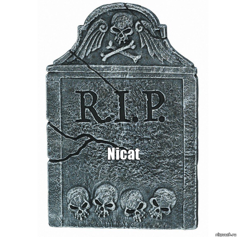 Nicat, Комикс  rip