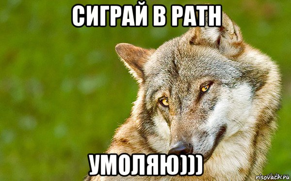 сиграй в path умоляю))), Мем   Volf