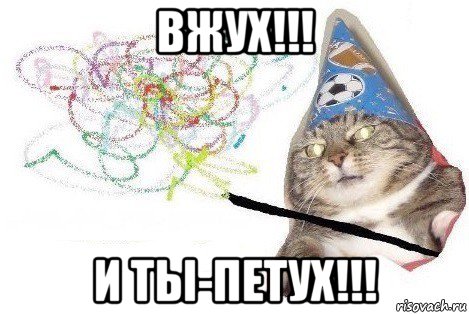 вжух!!! и ты-петух!!!, Мем Вжух мем