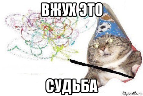 вжух это судьба, Мем Вжух мем