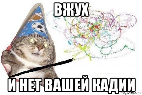 вжух и нет вашей кадии, Мем Вжух