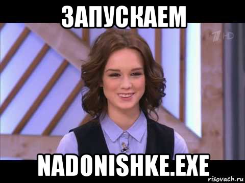 запускаем nadonishke.exe