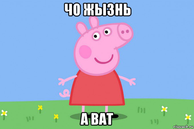 чо жызнь а ват, Мем Пеппа