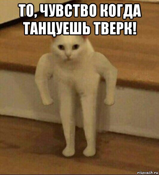 то, чувство когда танцуешь тверк! 