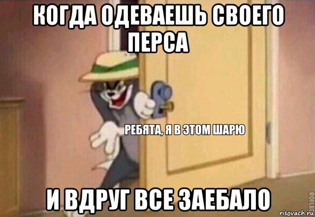 когда одеваешь своего перса и вдруг все заебало, Мем    Ребята я в этом шарю