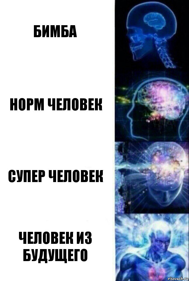 бимба норм человек супер человек человек из будущего, Комикс  Сверхразум