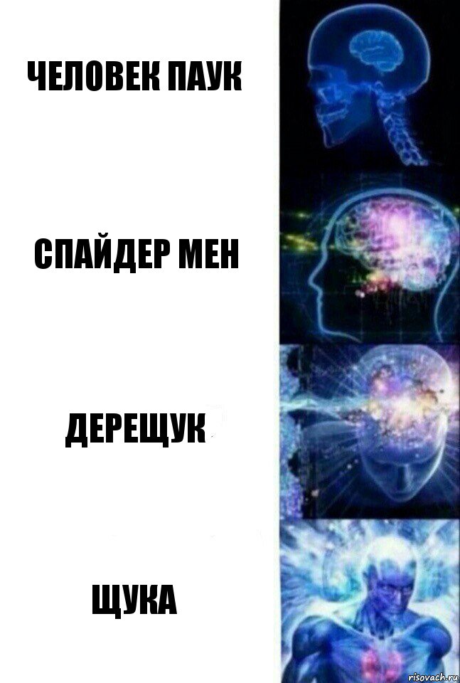 Человек паук Спайдер мен Дерещук щука, Комикс  Сверхразум