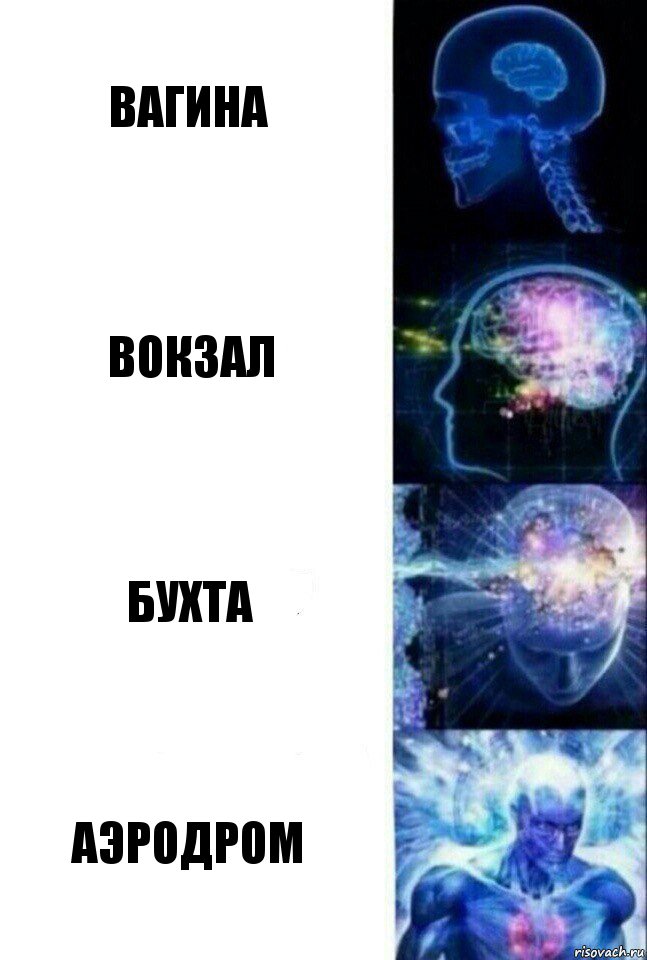 Вагина Вокзал Бухта Аэродром, Комикс  Сверхразум