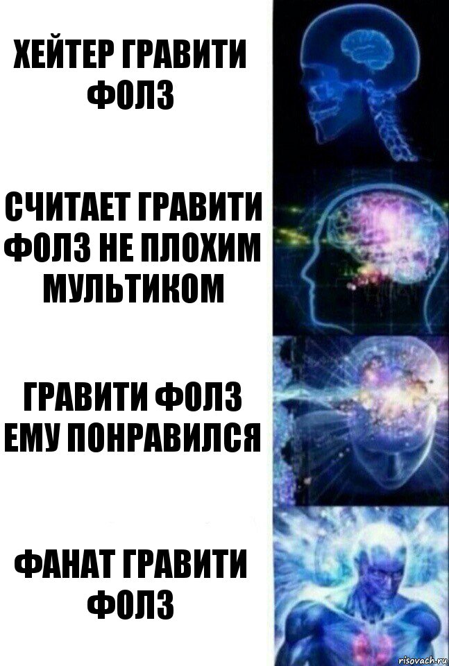 Хейтер гравити фолз считает гравити фолз не плохим мультиком гравити фолз ему понравился фанат гравити фолз, Комикс  Сверхразум