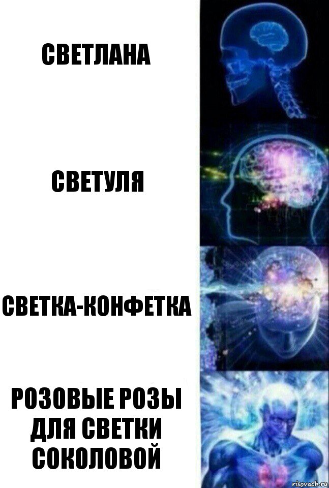 Светлана Светуля Светка-конфетка Розовые розы для Светки Соколовой, Комикс  Сверхразум