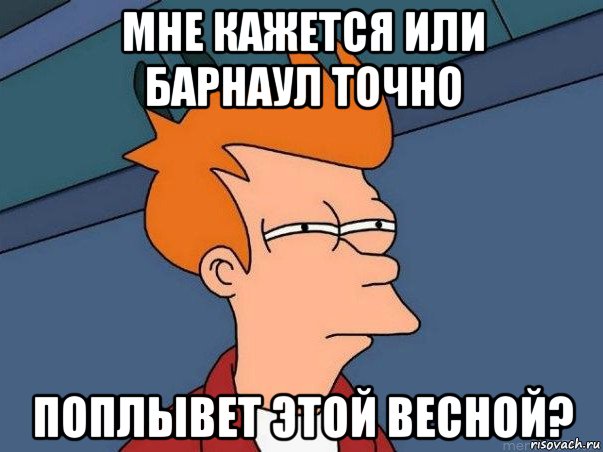 мне кажется или барнаул точно поплывет этой весной?, Мем  Фрай (мне кажется или)