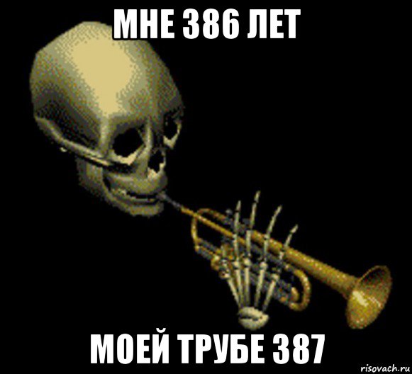 мне 386 лет моей трубе 387, Мем Мистер дудец