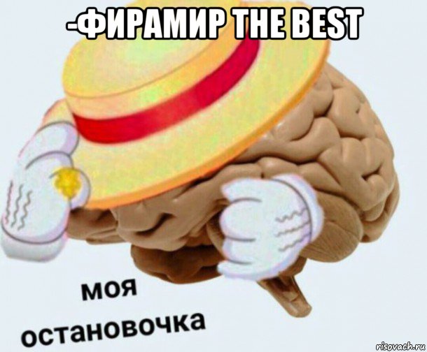 -фирамир the best , Мем   Моя остановочка мозг