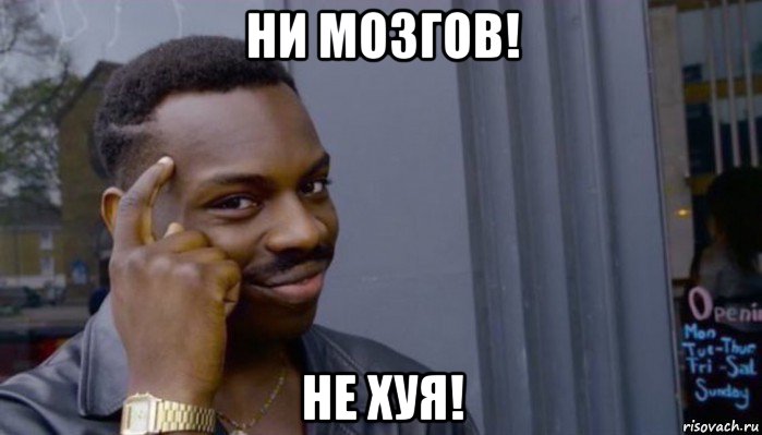 ни мозгов! не хуя!, Мем Не делай не будет