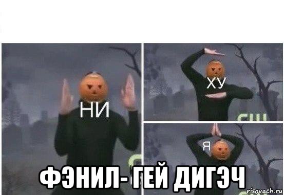  фэнил- гей дигэч, Мем  Ни ху Я