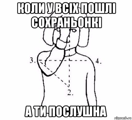 коли у всіх пошлі сохраньонкі а ти послушна, Мем  Перекреститься