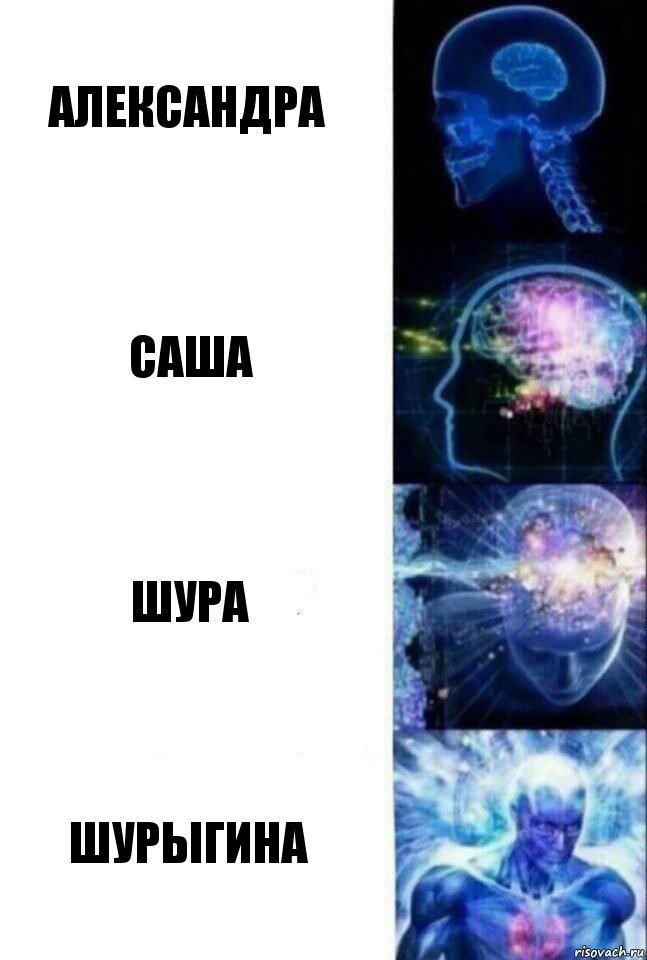 александра саша шура шурыгина, Комикс  Сверхразум