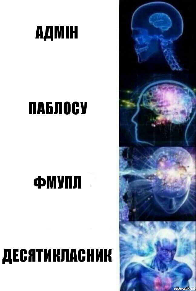 адмін паблосу ФМУПЛ ДЕСЯТИКЛАСНИК, Комикс  Сверхразум