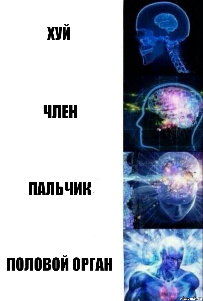 Хуй член пальчик половой орган, Комикс  Сверхразум