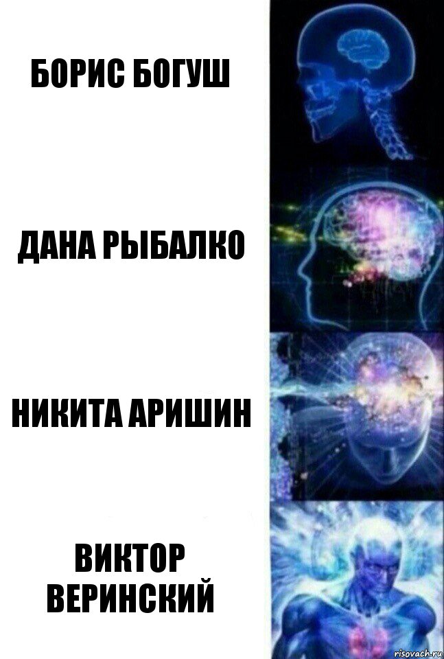 Борис Богуш Дана Рыбалко Никита Аришин Виктор Веринский, Комикс  Сверхразум