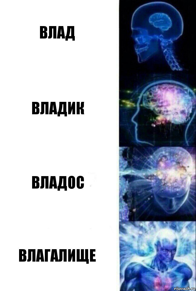 Влад Владик Владос Влагалище, Комикс  Сверхразум