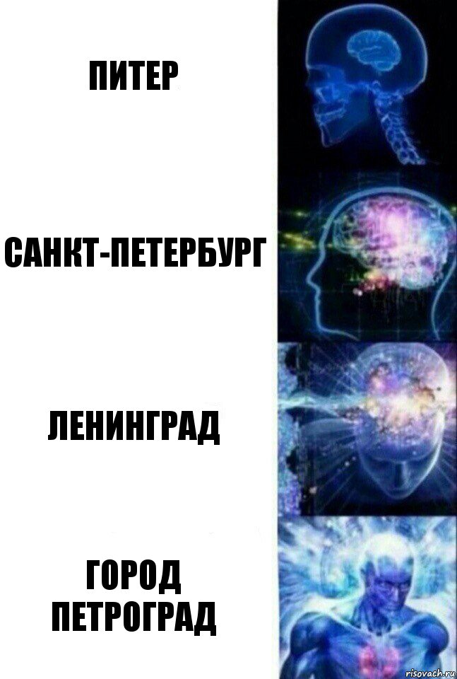 ПИТЕР Санкт-Петербург ленинград ГОРОД ПЕТРОГРАД, Комикс  Сверхразум