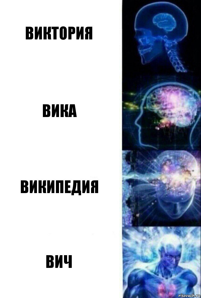 Виктория Вика Википедия ВИЧ, Комикс  Сверхразум