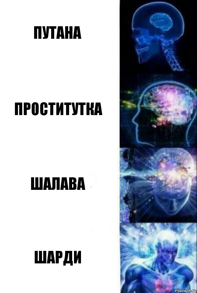 путана проститутка шалава шарди, Комикс  Сверхразум