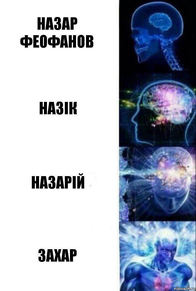 Назар Феофанов Назік назарій захар, Комикс  Сверхразум