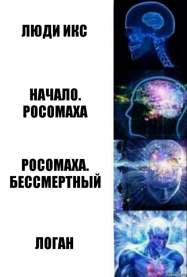 Люди Икс Начало. Росомаха Росомаха. Бессмертный Логан, Комикс  Сверхразум