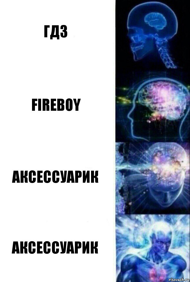 ГДЗ FIREBOY Аксессуарик Аксессуарик, Комикс  Сверхразум