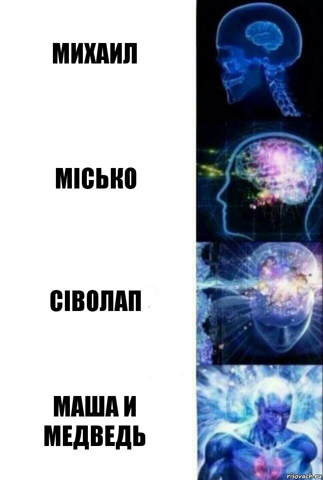 Михаил Місько Сіволап Маша и Медведь, Комикс  Сверхразум