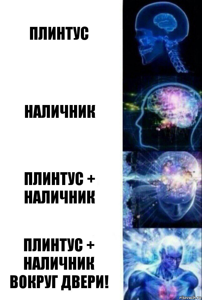 Плинтус Наличник Плинтус + Наличник Плинтус + Наличник ВОКРУГ ДВЕРИ!, Комикс  Сверхразум