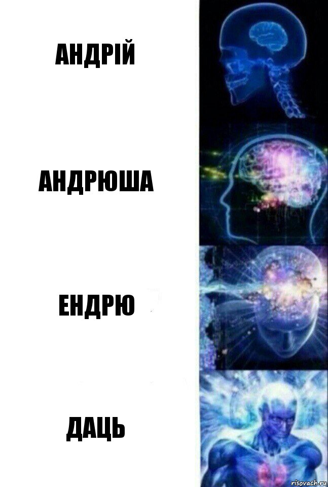 Андрій Андрюша Ендрю Даць, Комикс  Сверхразум